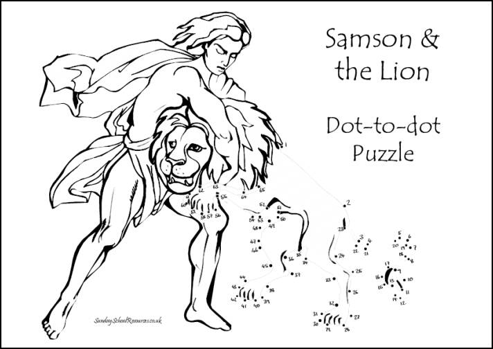 Bible Worksheet - samson-dot-to-dot.pdf